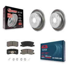 Load image into Gallery viewer, Rear Coated Disc Brake Rotors And Ceramic Pads Kit For Mitsubishi Endeavor