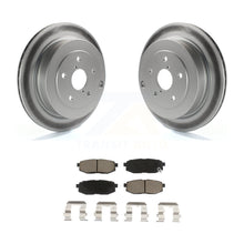 Load image into Gallery viewer, Rear Coated Disc Brake Rotors And Ceramic Pads Kit For Subaru Tribeca B9