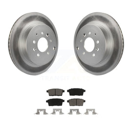 [Rear] 2007-2015 Mazda CX-9 Premium Coated Rotors & Ceramic Pads Brake Kit For Max Braking