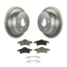 Charger l&#39;image dans la galerie, Rear Coated Disc Brake Rotor &amp; Ceramic Pad Kit For 1999-2004 Jeep Grand Cherokee