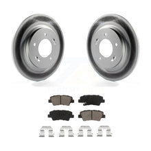 Charger l&#39;image dans la galerie, Rear Coat Disc Brake Rotor Ceramic Pad Kit For Kia Optima Hyundai Sonata Soul EV