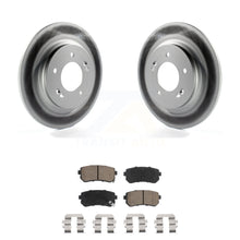 Charger l&#39;image dans la galerie, Rear Coat Brake Rotor Ceramic Pad Kit For Kia Optima With Electric Parking