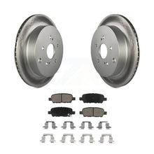 Load image into Gallery viewer, Rear Coated Disc Brake Rotor &amp; Ceramic Pad Kit For 2009-2013 Suzuki Grand Vitara