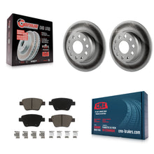 Load image into Gallery viewer, Rear Coat Brake Rotor Ceramic Pad Kit For Volkswagen Jetta Passat Beetle Golf A3