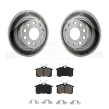 Load image into Gallery viewer, Rear Coated Disc Brake Rotors &amp; Ceramic Pad Kit For Volkswagen Jetta Beetle Golf