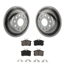 Charger l&#39;image dans la galerie, Rear Coated Disc Brake Rotors And Ceramic Pads Kit For Volkswagen Beetle Golf