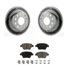 Charger l&#39;image dans la galerie, Rear Coated Disc Brake Rotors And Ceramic Pads Kit For Volkswagen Beetle GTI Eos