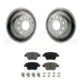 Rear Coated Disc Brake Rotors And Ceramic Pads Kit For Volkswagen Beetle GTI Eos