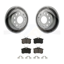 Charger l&#39;image dans la galerie, Rear Coated Disc Brake Rotors And Ceramic Pads Kit For Volkswagen Jetta