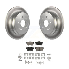 Load image into Gallery viewer, Rear Coated Disc Brake Rotors And Ceramic Pads Kit For Acura RDX