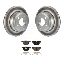 Charger l&#39;image dans la galerie, Rear Coat Brake Rotor Ceramic Pad Kit For BMW 530xi 535xi 528i xDrive 535i 528xi