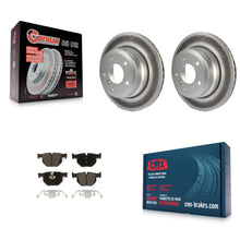 Charger l'image dans la galerie, Rear Coat Brake Rotor Ceramic Pad Kit For BMW 530xi 535xi 528i xDrive 535i 528xi