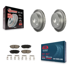 Charger l'image dans la galerie, [Rear] 2014-2018 Subaru Forester 2.0L Premium Coated Rotors &amp; Ceramic Pads Brake Kit For Max Braking