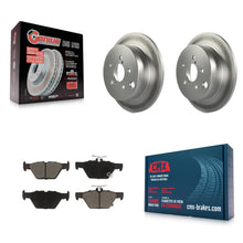 Load image into Gallery viewer, Rear Coated Disc Brake Rotors And Ceramic Pads Kit For Subaru Crosstrek