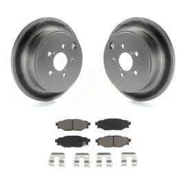Rear Coat Brake Rotor Ceramic Pad Kit For Subaru Outback Impreza Forester Legacy