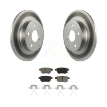 Load image into Gallery viewer, Rear Coated Disc Brake Rotors And Ceramic Pads Kit For 2011-2016 Scion tC