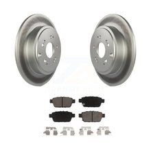 Load image into Gallery viewer, Rear Coated Disc Brake Rotors And Ceramic Pads Kit For 2006-2014 Honda Ridgeline