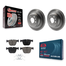 Charger l'image dans la galerie, [Rear] 2009 BMW X6 xDrive35i From 10 08 Premium Coated Rotors &amp; Ceramic Pads Brake Kit For Max Braking