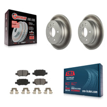 Charger l'image dans la galerie, [Rear] 2006-2011 Mercedes-Benz B200 Premium Coated Rotors &amp; Ceramic Pads Brake Kit For Max Braking