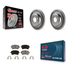 Load image into Gallery viewer, Rear Coat Disc Brake Rotors Ceramic Pad Kit For Audi Q5 A4 Quattro A5 allroad S5