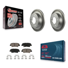 Load image into Gallery viewer, Rear Coat Brake Rotor Ceramic Pad Kit For Hyundai Elantra Kia Soul Forte GT Koup