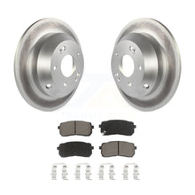 Load image into Gallery viewer, Rear Coated Disc Brake Rotors And Ceramic Pads Kit For 2015-2019 Kia Sedona