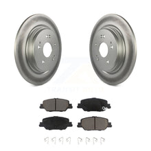 Load image into Gallery viewer, Rear Coated Disc Brake Rotors And Ceramic Pads Kit For 2017-2022 Honda CR-V