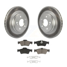 Load image into Gallery viewer, Rear Coated Disc Brake Rotors And Ceramic Pads Kit For Mercedes-Benz E550