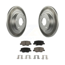 Load image into Gallery viewer, Rear Coated Disc Brake Rotors And Ceramic Pads Kit For 2014-2015 Mazda 6