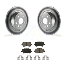 Charger l&#39;image dans la galerie, Rear Coat Disc Brake Rotor Ceramic Pad Kit For 2012-2015 Land Rover Range Evoque