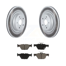 Charger l&#39;image dans la galerie, Rear Coated Disc Brake Rotors And Ceramic Pads Kit For 2019-2022 Subaru Ascent