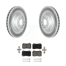 Load image into Gallery viewer, Rear Coated Disc Brake Rotors And Ceramic Pads Kit For 2012-2016 Tesla S