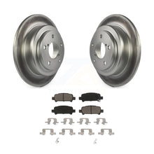 Charger l&#39;image dans la galerie, Rear Coated Disc Brake Rotors And Ceramic Pads Kit For Subaru Forester Impreza