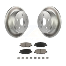 Load image into Gallery viewer, Rear Coated Disc Brake Rotors And Ceramic Pads Kit For Jeep Wrangler JK