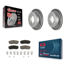 Load image into Gallery viewer, Rear Coat Disc Brake Rotor Ceramic Pad Kit For Toyota 4Runner Sequoia FJ Cruiser