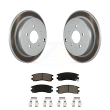 Load image into Gallery viewer, Rear Coated Brake Rotor &amp; Ceramic Pad Kit For Buick Rendezvous Chevrolet Venture