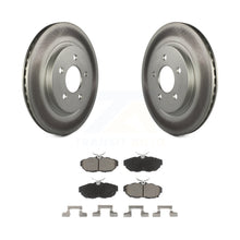 Charger l&#39;image dans la galerie, Rear Coated Disc Brake Rotors And Ceramic Pads Kit For Ford Mustang