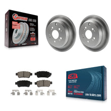 Charger l'image dans la galerie, [Rear] 2005-2010 Honda Odyssey Premium Coated Rotors &amp; Ceramic Pads Brake Kit For Max Braking