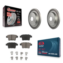 Load image into Gallery viewer, Rear Coated Brake Rotor Ceramic Pad Kit For Ford Five Hundred Freestyle Taurus X