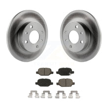 Charger l&#39;image dans la galerie, Rear Coated Disc Brake Rotors And Ceramic Pads Kit For Fiat 500