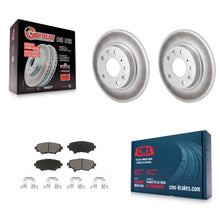 Load image into Gallery viewer, Rear Coated Disc Brake Rotors And Ceramic Pads Kit For Mazda 3 Sport