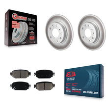 Load image into Gallery viewer, Rear Coated Disc Brake Rotors And Ceramic Pads Kit For Mazda 3 CX-3 Sport
