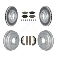 Load image into Gallery viewer, Front Rear Coated Brake Rotor Ceramic Pad Drum Kit For 2016-2021 Chevrolet Spark
