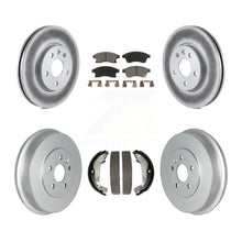 Load image into Gallery viewer, Front Rear Coated Brake Rotor Ceramic Pad &amp; Drum Kit For Chevrolet Cruze Limited