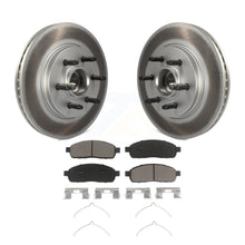 Load image into Gallery viewer, Front Coated Disc Brake Rotor Ceramic Pad Kit For Ford F-150 Lincoln Mark LT RWD