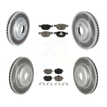 Load image into Gallery viewer, Front Rear Coat Brake Rotors Ceramic Pad Kit (6Pc) For BMW 550i xDrive 650i Gran
