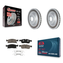 Charger l'image dans la galerie, Front Coat Disc Brake Rotor Ceramic Pad Kit For Mercedes-Benz ML350 GLE350 ML400