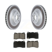 Load image into Gallery viewer, Front Coated Disc Brake Rotors And Ceramic Pads Kit For Tesla S X