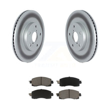 Load image into Gallery viewer, Front Coated Disc Brake Rotors And Ceramic Pads Kit For Subaru Forester