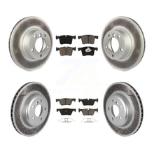 Charger l'image dans la galerie, Front Rear Coated Disc Brake Rotors And Ceramic Pads Kit For BMW 328i GT xDrive